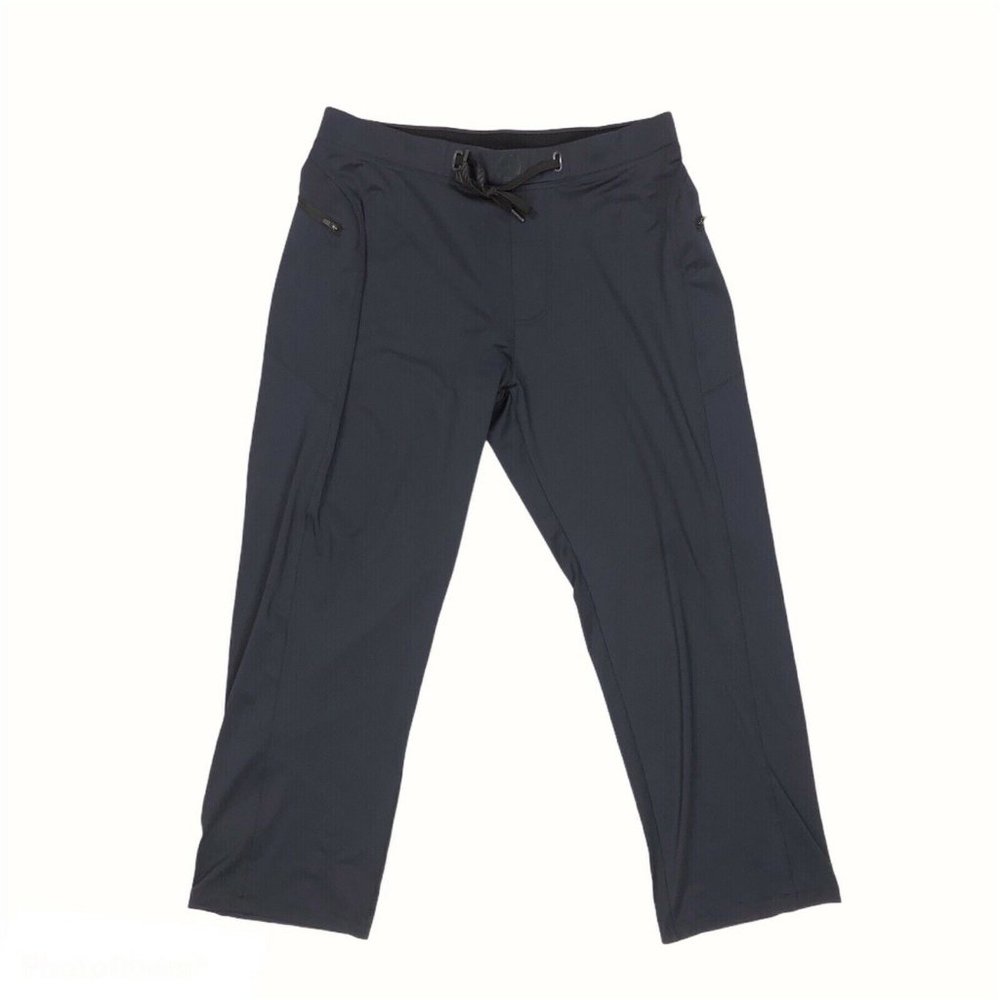 Hylete Helix II Workout Pants Men's Size L Large 28.5" Inseam Navy Blue Stretch